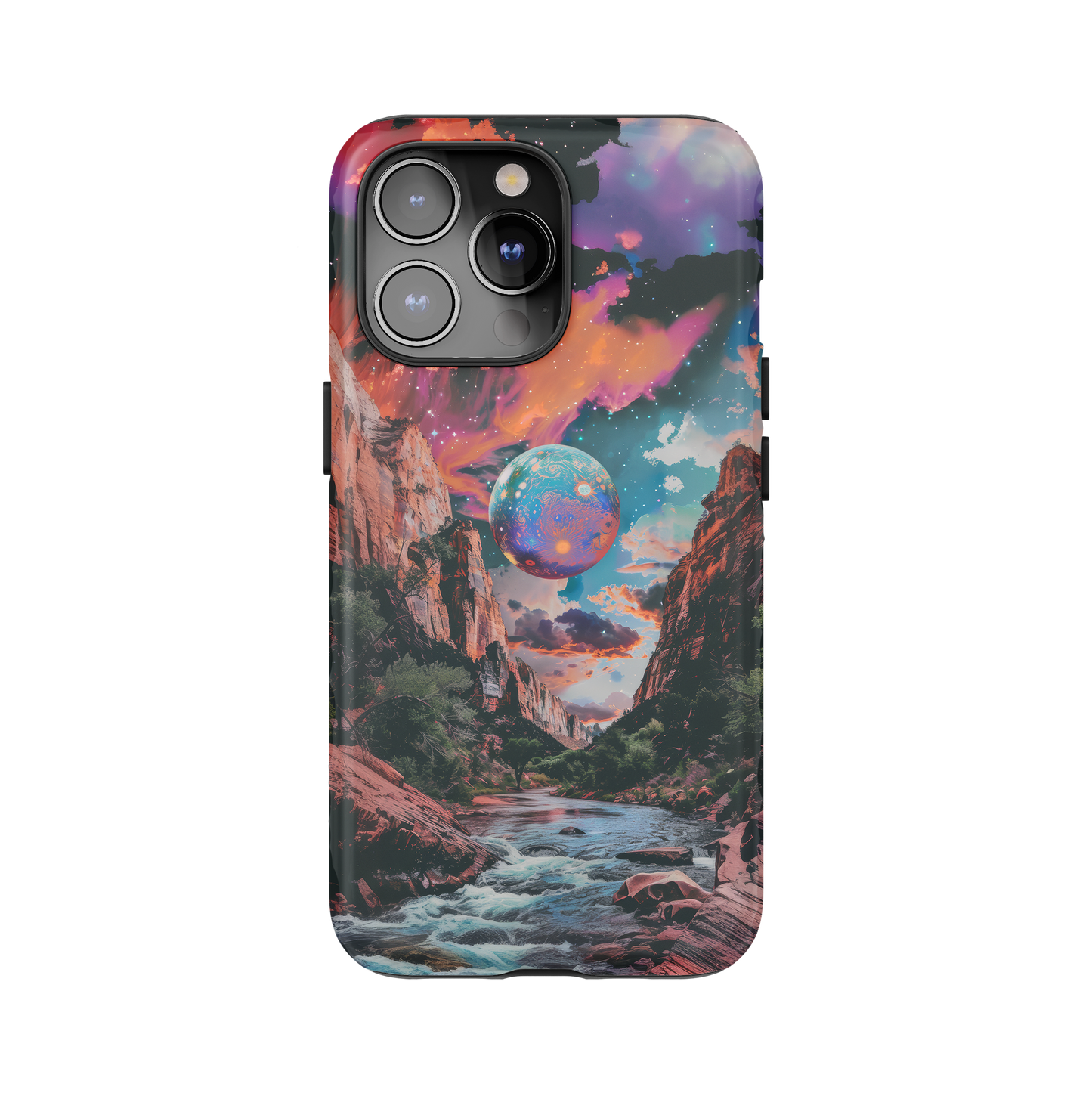 Trippy Sky Phone Case for iPhone and Samsung