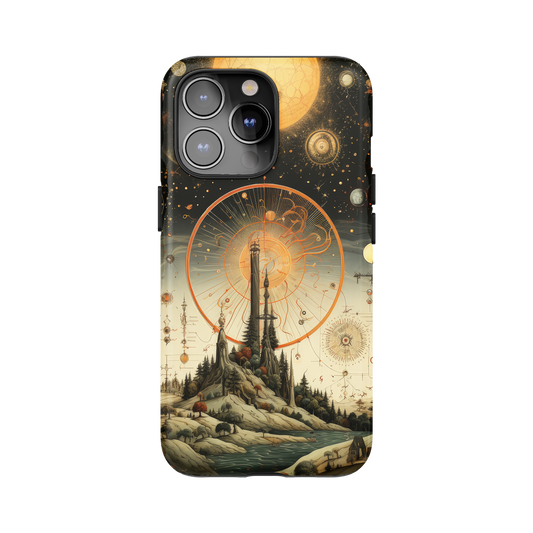 Mystical Tower Phone Case for iPhone and Samsung