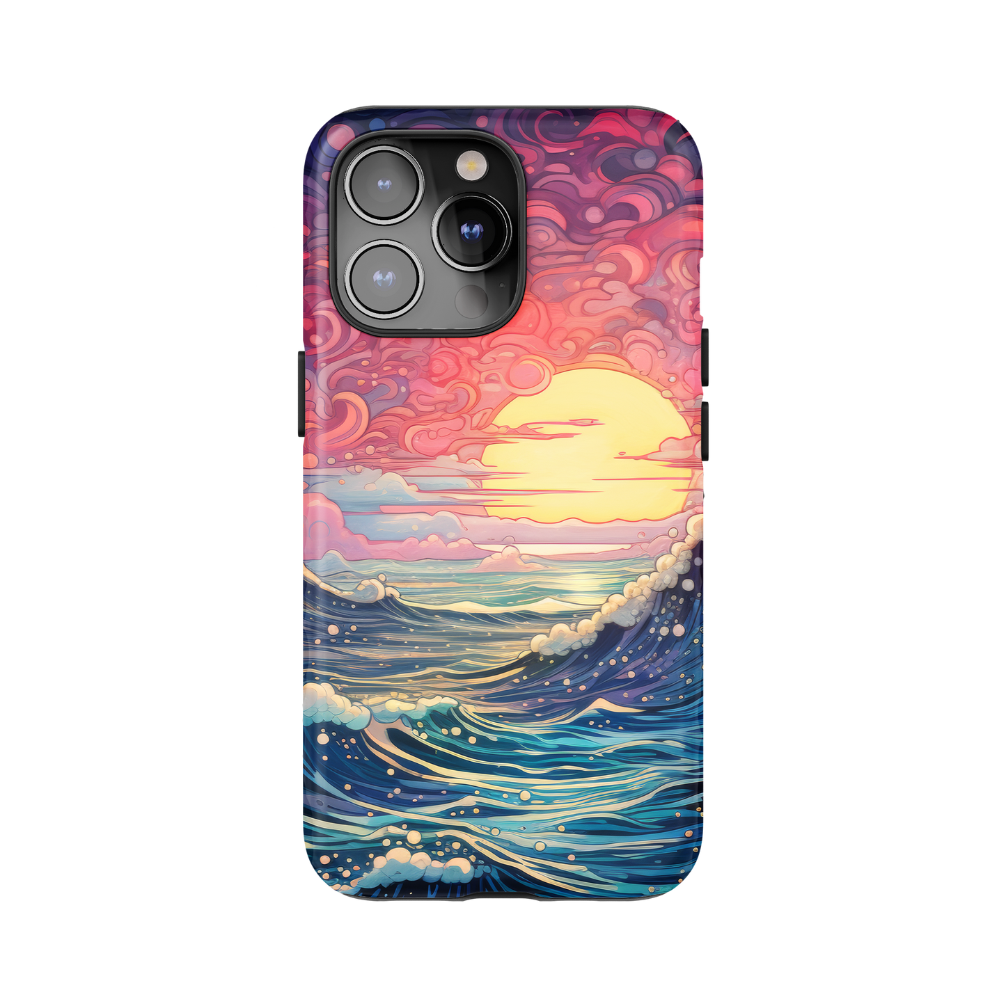Trippy Sunset Phone Case for iPhone and Samsung
