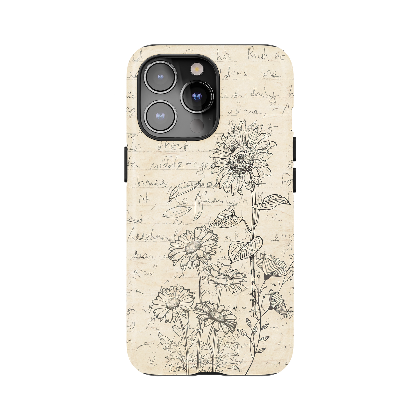 Floral Phone Case for iPhone and Samsung