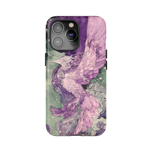 Lilac Phoenix Phone Case for iPhone and Samsung