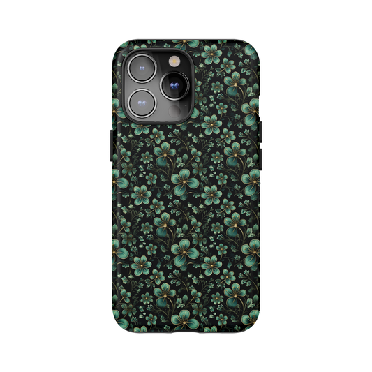 Dark Floral Phone Case for iPhone and Samsung