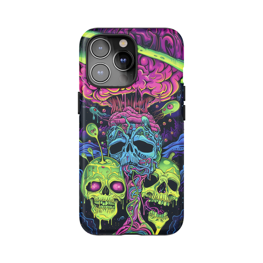 Trippy Skull Phone Case for iPhone and Samsung