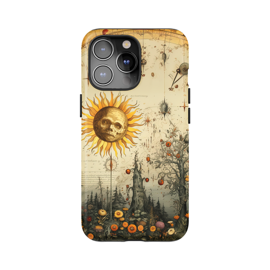 Gothic Sun Phone Case for iPhone and Samsung